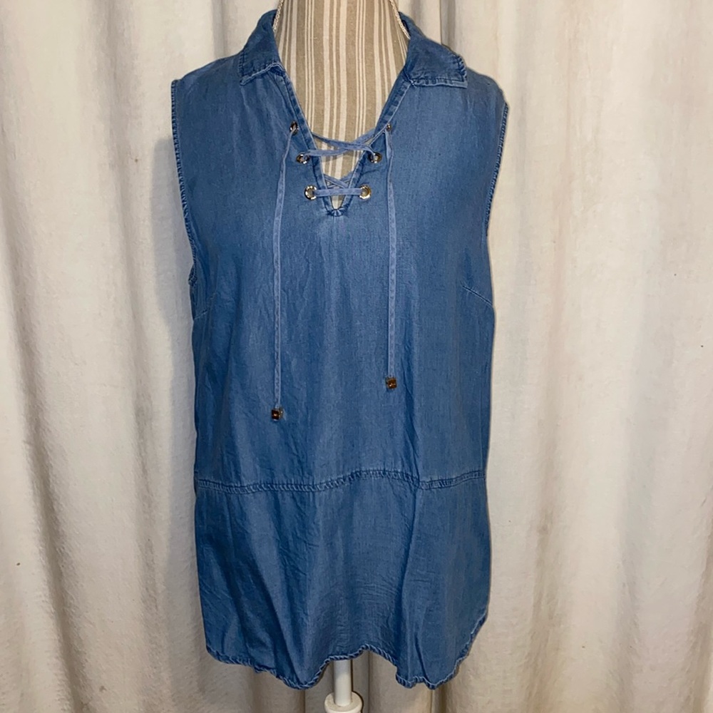Denim Tank Top